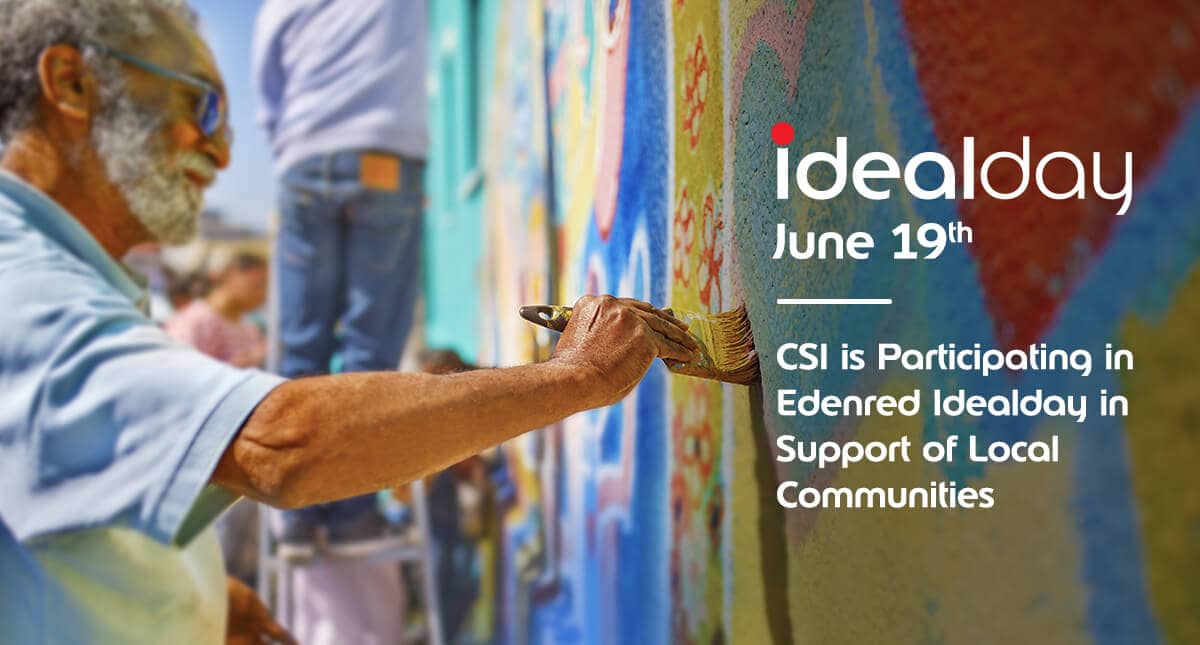 CSI Participating In Edenred Idealday In Support Of Local Communities