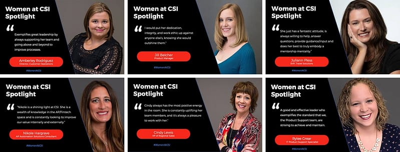 CSI Women in Spotlight