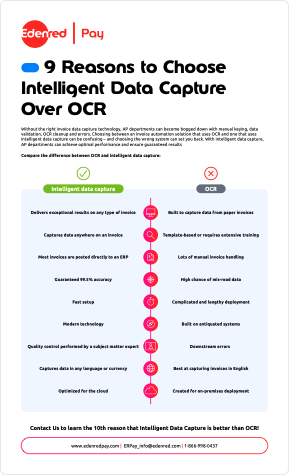 9 Reasons to Choose Intelligent Data Capture Over OCR